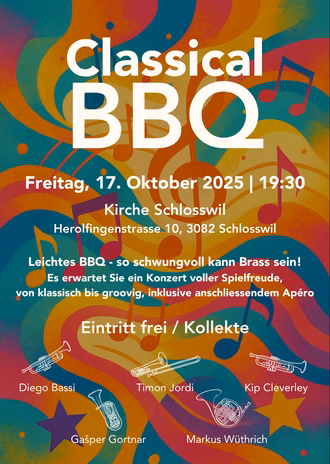 Flyer Brass-Konzert Oktober 2025
